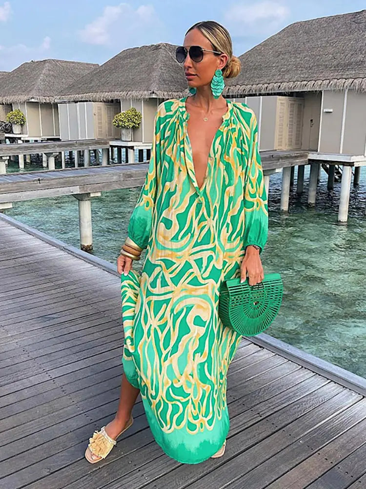 Robe longue de plage Bali Maxi