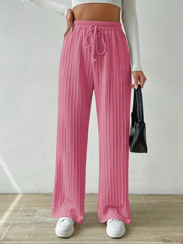 Kenna Knitted Wide Leg Pants