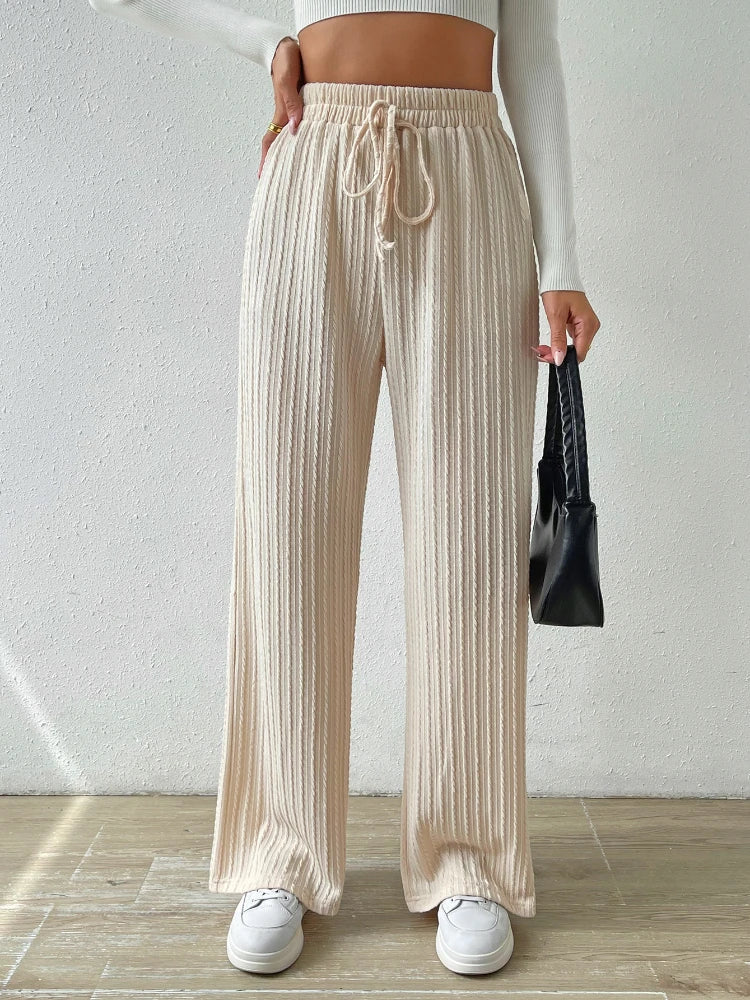 Kenna Knitted Wide Leg Pants