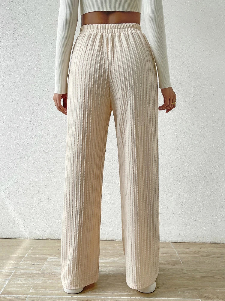 Kenna Knitted Wide Leg Pants