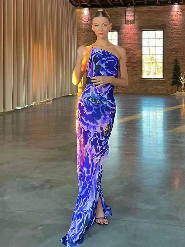 Robe longue à bretelles Kyo