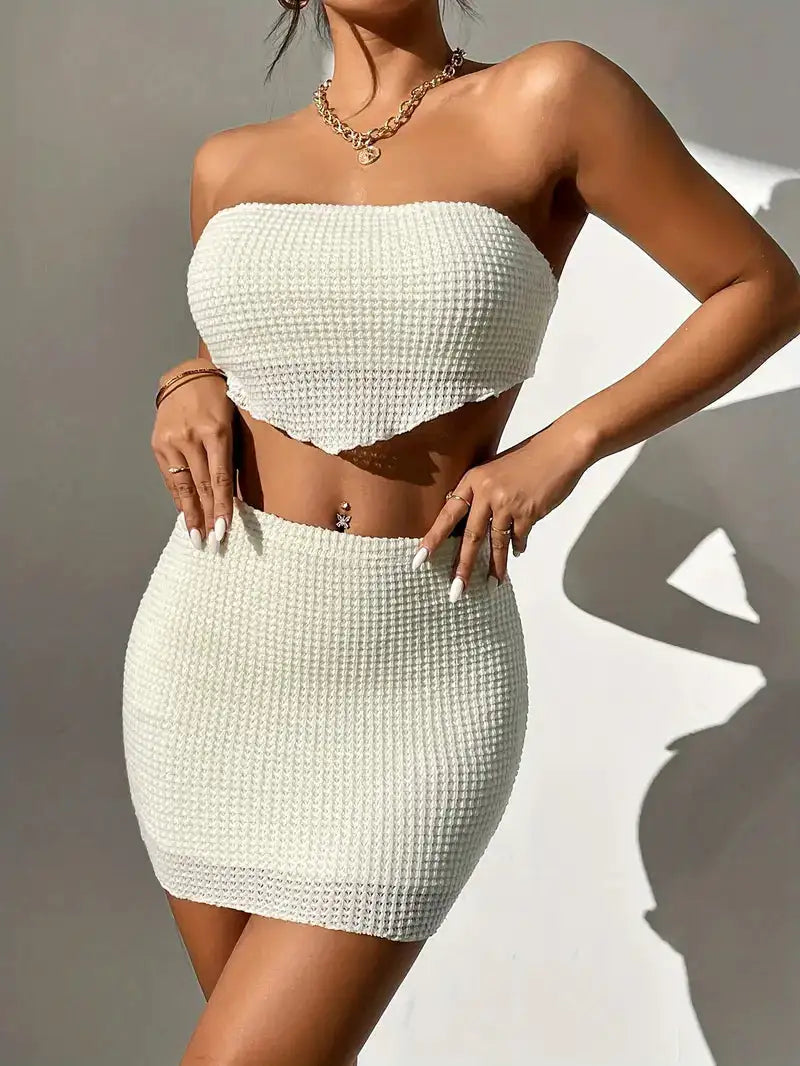 Elise 2 Piece Mini Skirt Set