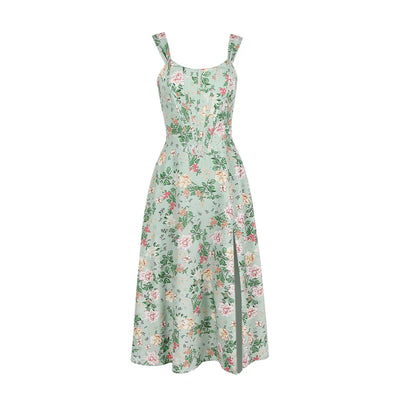 June Floral Maxi Summer Dress