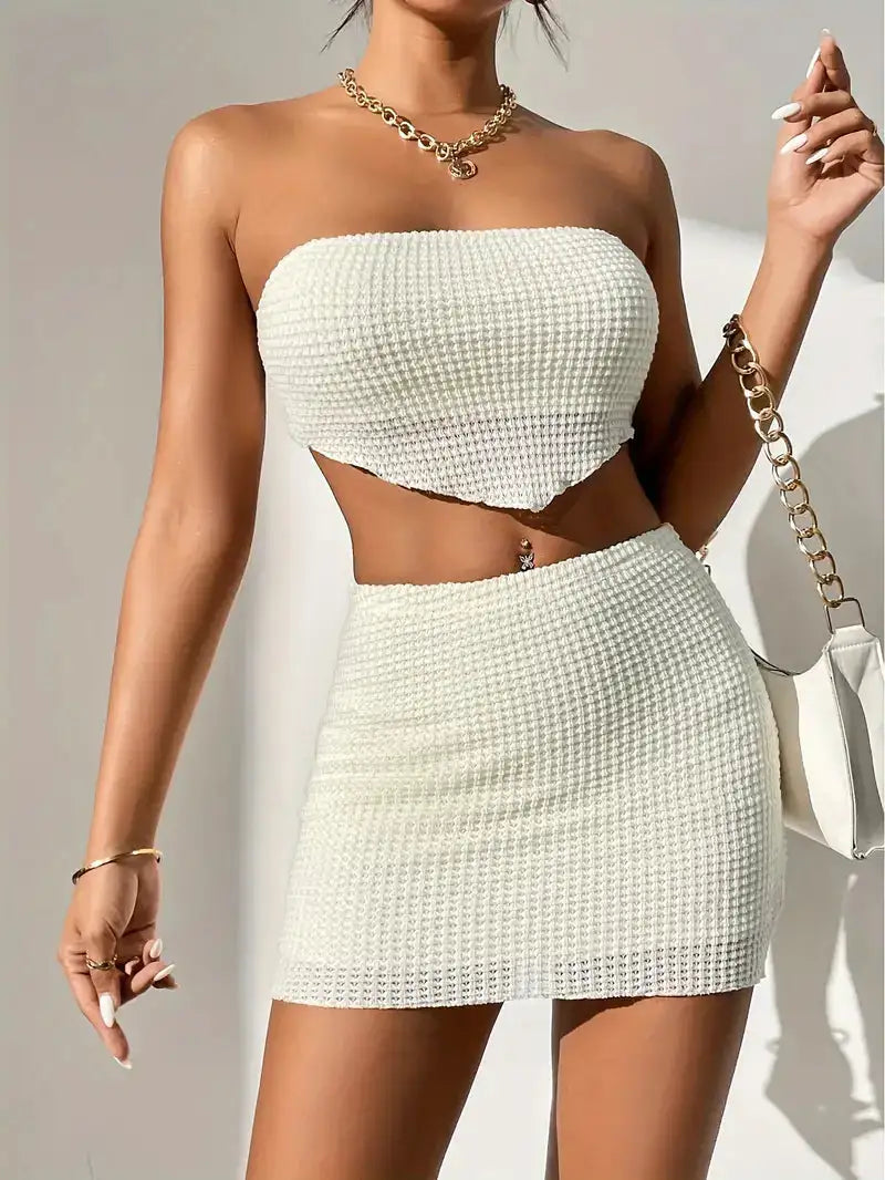 Elise 2 Piece Mini Skirt Set