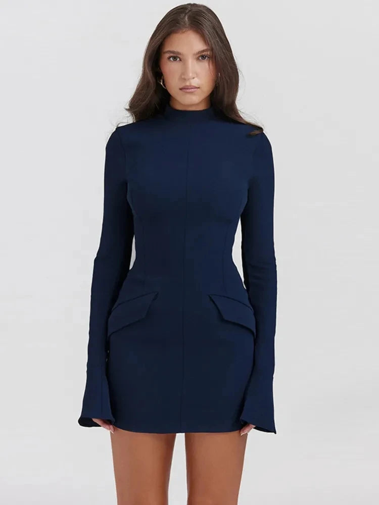 Monza Silhouette Mini Dress