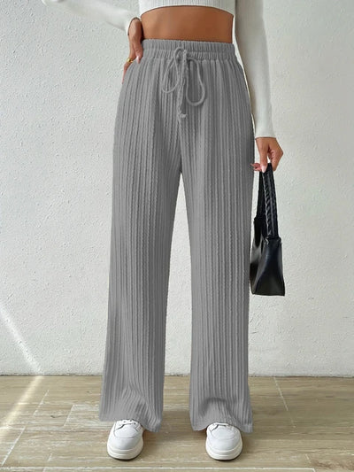 Pantalon large tricoté Kenna