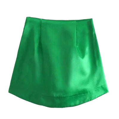 Dublin Satin Mini Skirt