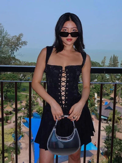 Mila Laced Corset Mini Dress