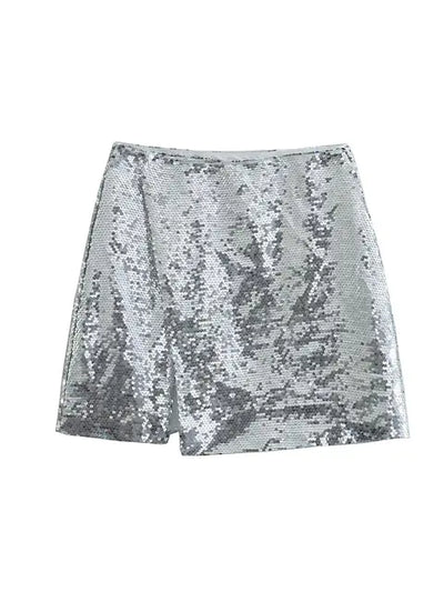 Roma High Waist Mini Skirt